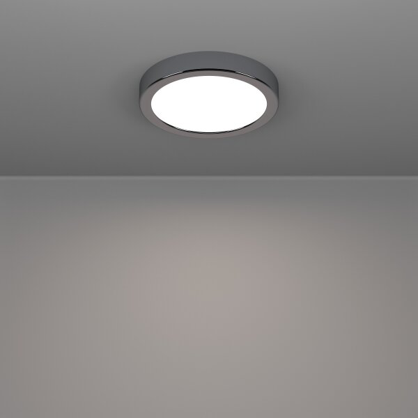 Eglo 901762 - LED kúpeľňové stropné svietidlo FUEVA LED/7,5W/230V pr.16,6 cm IP44 chróm