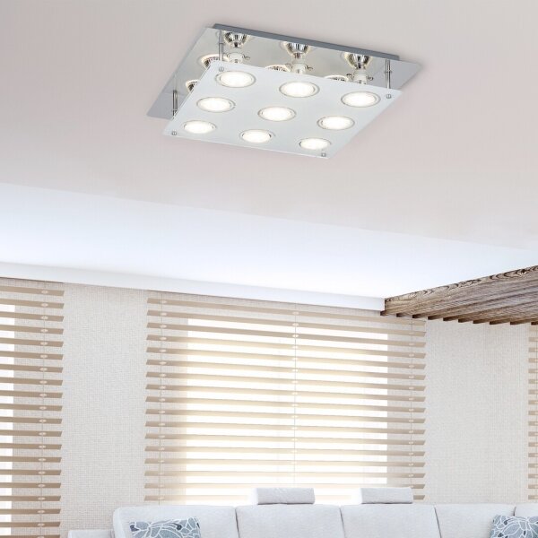 Rabalux 2517 - LED Stropné svietidlo NAOMI 9xGU10/5W