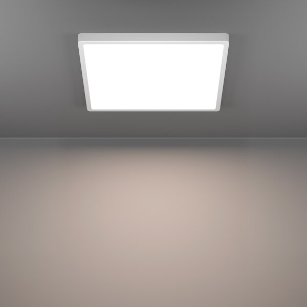 Eglo 901729 - LED RGBW stmievateľné dymové stropné svietidlo FUEVA-Z LED/17,8W/230V 39cm IP44 biela