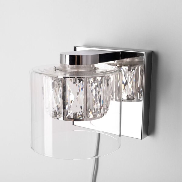 Zuma Line W0389-01A-B5AC LED nástenné svietidlo GEM | 5W integrovaný LED zdroj
