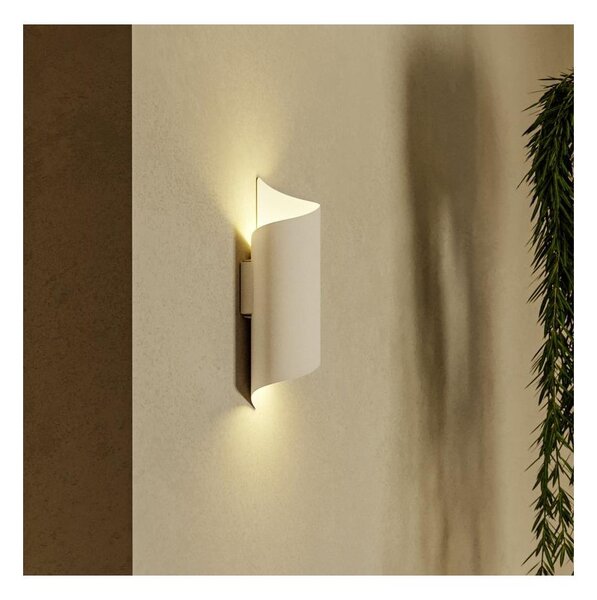 Eglo 902024 - LED vonkajšie nástenné svietidlo MONTARELLO 2xLED/4W/230V IP44 biela