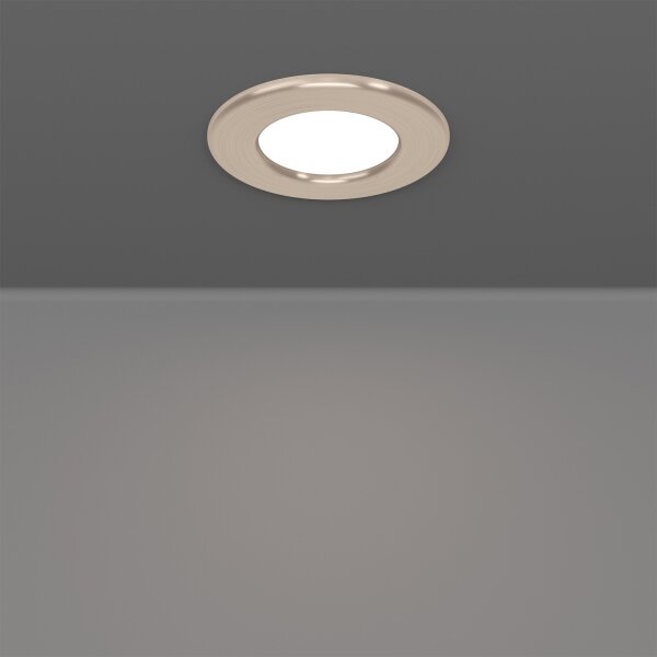 Eglo 901434-SADA 3x LED RGBW stropné podhľadové svietidlá FUEVA-Z LED/2,8W/230V 8,8cm IP44 chróm