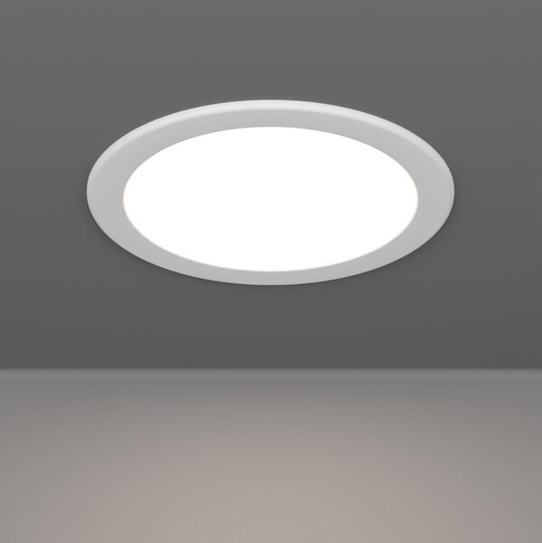 Eglo 901418-LED Kúpeľňové podhľadové svietidlo FUEVA LED/10,5W/230V priemer 16,8 cm IP44 biela