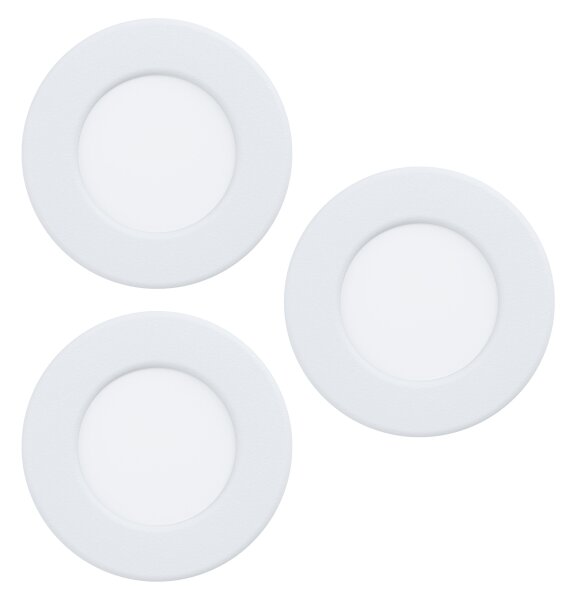 Eglo 901429-SADA 3xLED RGBW St.ko.pod.sví. FUEVA-Z LED/2,8W/230V 8,8cm IP44 biela