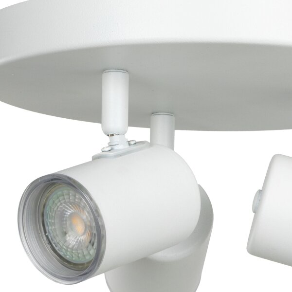 Eglo 901962 - Kúpeľňové bodové svietidlo CONSUMA 3xGU10/5W/230V IP44 biela