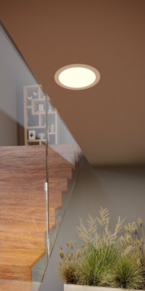 Eglo 901397 - LED podhľadové svietidlo FUEVA LED/10,5W/230V pr. 16,8 cm biela