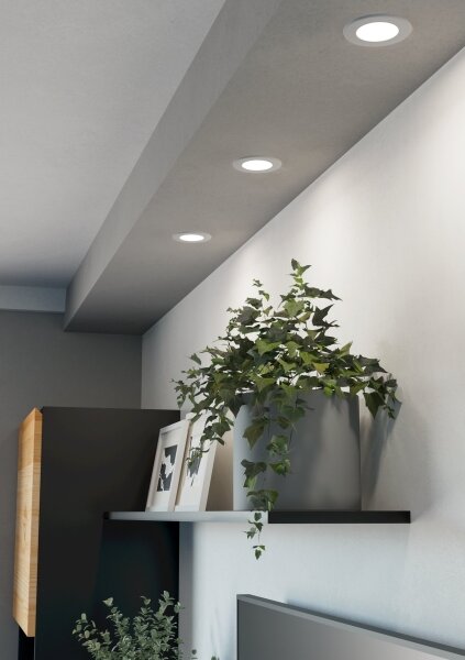 Eglo 901429-SADA 3xLED RGBW St.ko.pod.sví. FUEVA-Z LED/2,8W/230V 8,8cm IP44 biela