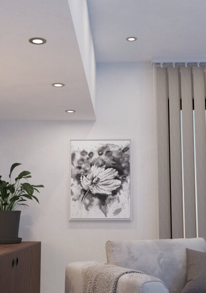Eglo 901434-SADA 3x LED RGBW stropné podhľadové svietidlá FUEVA-Z LED/2,8W/230V 8,8cm IP44 chróm