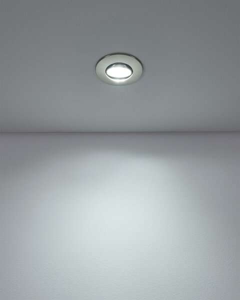Eglo 300194 - SADA 5x LED zapustené stropné svietidlo GEDREZ LED/4,9W/230V pr. 9 cm chróm