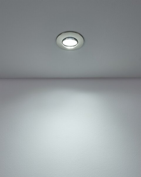 Eglo 300193 - SADA 3xLED Podhľadové svietidlo GEDREZ LED/4,9W/230V pr. 9 cm chróm