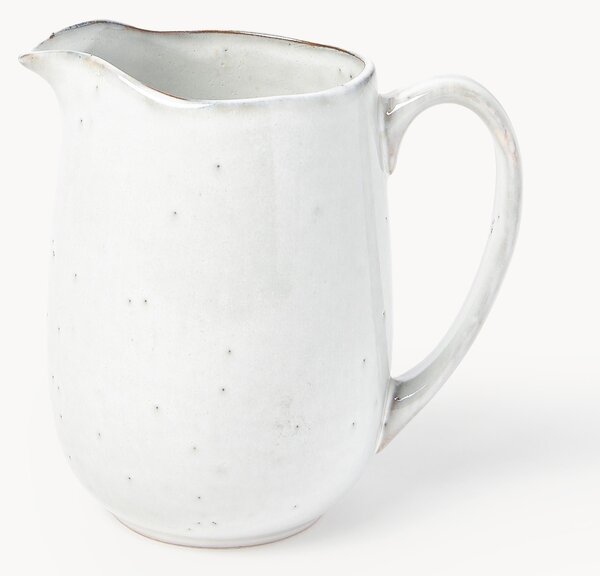 Ručne vyrobený džbán na mlieko Nordic Sand, 1 l