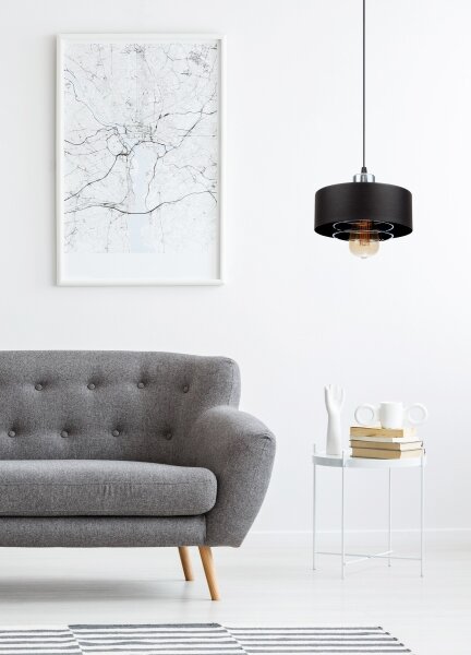 Luster na lanku VEST 1xE27/60W/230V