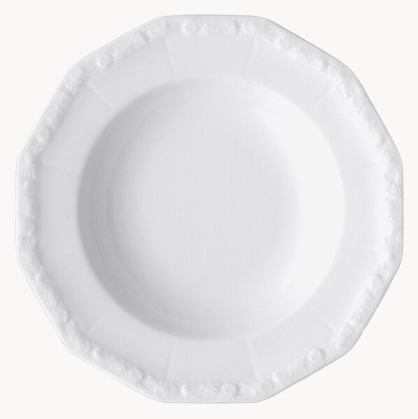 Porcelánové hlboké taniere Maria White, 2 ks