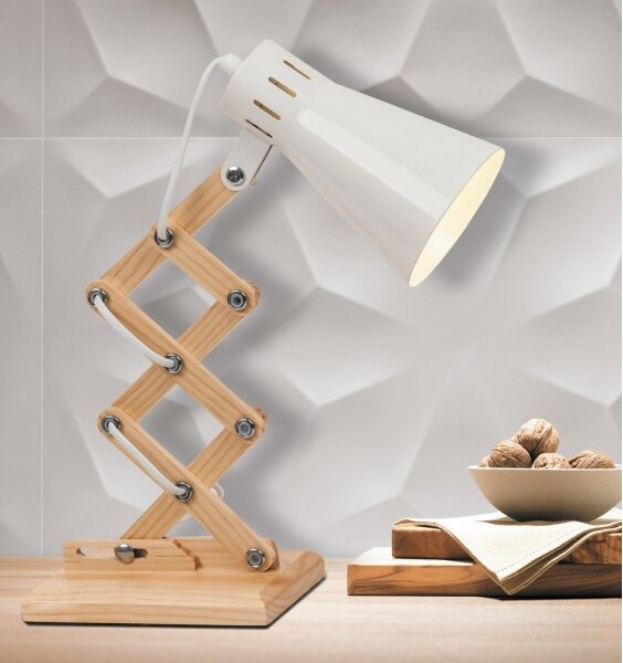 Rabalux 4430 - Stolná lampa EDGAR E14/25W