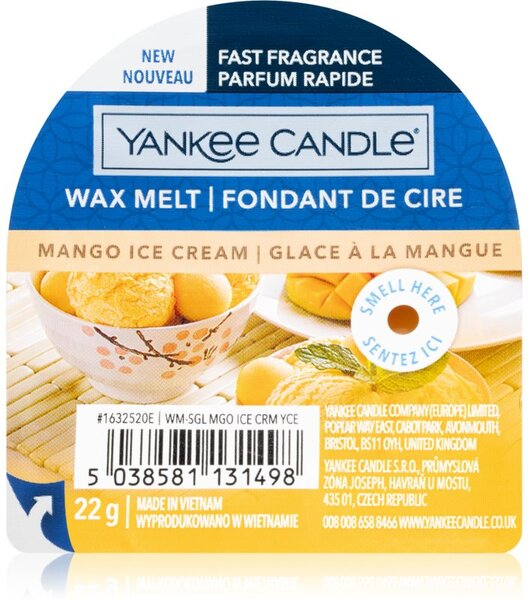 Yankee Candle Mango Ice Cream vosk do aromalampy 22 g