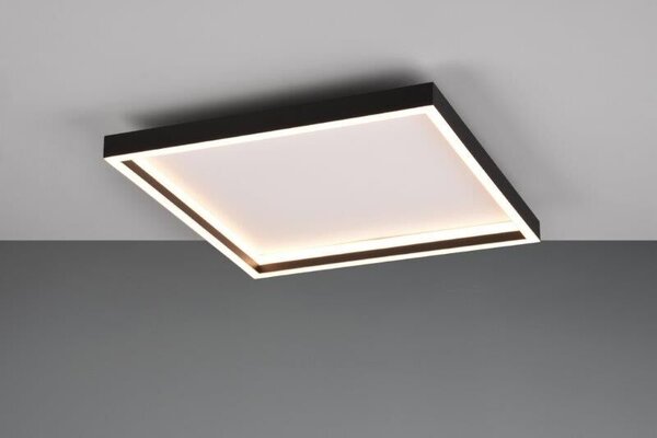 TRIO Reality R64502932 ROTONDA stropné svietidlo SMD LED 350x350mm 20W/2600lm 3000K čierna, biela