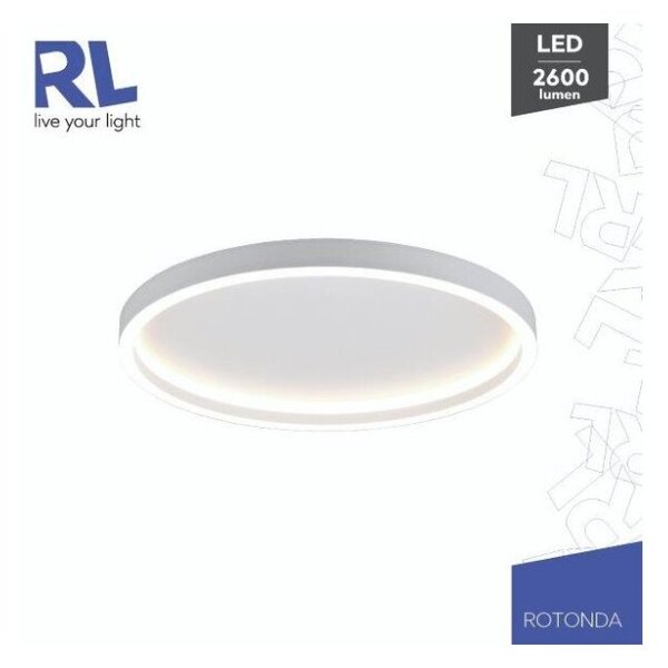 TRIO Reality R64502131 ROTONDA stropné svietidlo SMD LED D350mm 20W/2600lm 3000K biela matná