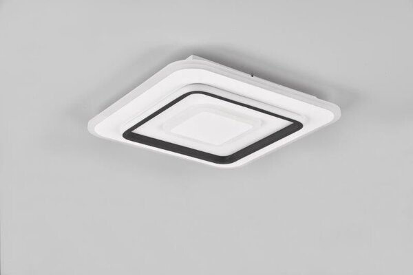 TRIO Reality R64293131 JORA stropné svietidlo SMD LED 395x395mm 46W/5400lm 2700-6000K biela matná, stmievateľné, diaľkový ovládač