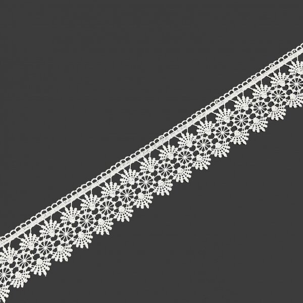 Čipka biela - 72966 šírka 60 mm , metráž