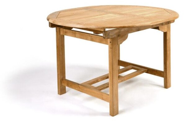 Divero 965 Rozšíriteľný záhradný stôl z teakového dreva Garth