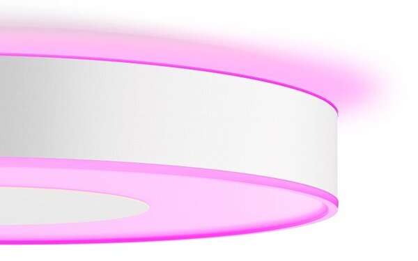 Philips HUE LED White and color Ambiance 41167/31/P9 Xamento M kúpelňové stropné 33,5W 2350lm 2200-6500K 38,1cm IP44 biele stmievateľné Bluetooth