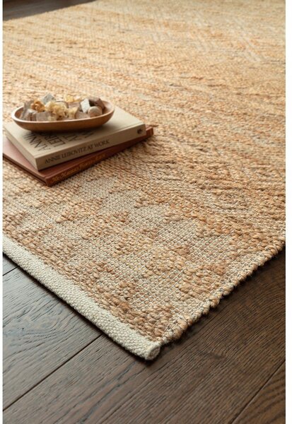 Ručne tkaný koberec s prímesou juty v prírodnej farbe 120x170 cm Asher Natural – Asiatic Carpets