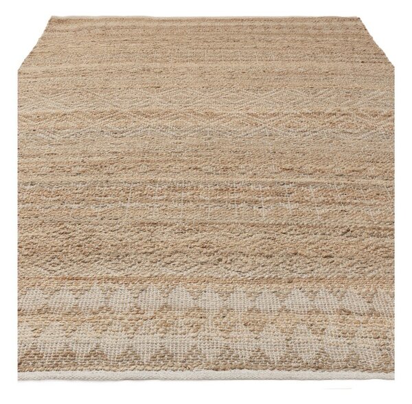 Ručne tkaný koberec s prímesou juty v prírodnej farbe 120x170 cm Asher Natural – Asiatic Carpets