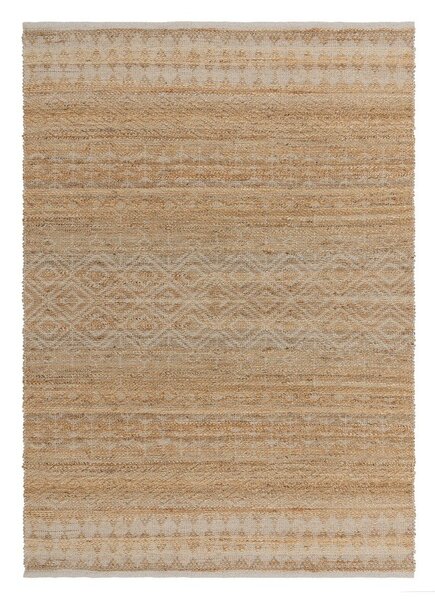 Ručne tkaný koberec s prímesou juty v prírodnej farbe 120x170 cm Asher Natural – Asiatic Carpets