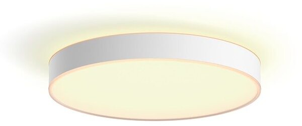 Philips HUE LED White Ambiance 41165/31/P6 Devere M kúpelňové stropné svietidlo 19,2W 2450lm 2200-6500K IP44 38,1cm biele stmievateľné BlueTooth + HUE Switch