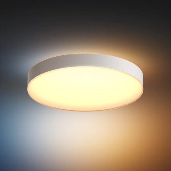 Philips HUE LED White Ambiance 41161/31/P6 Enrave XL stropné svietidlo 48W 6100lm 2200-6500K 55,1cm biele stmievateľné BlueTooth + HUE Switch