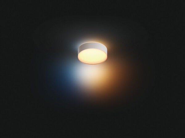 Philips HUE LED White Ambiance 41160/31/P6 Enrave L stropné svietidlo 33,5W 4300lm 2200-6500K 42,5cm biele stmievateľné BlueTooth + HUE Switch