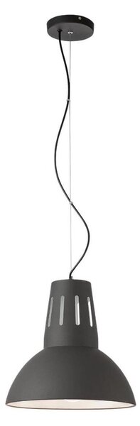Redo 01-1281 - Luster na lanku PEEP 1xE27/42W/230V pr. 34,5 cm čierna