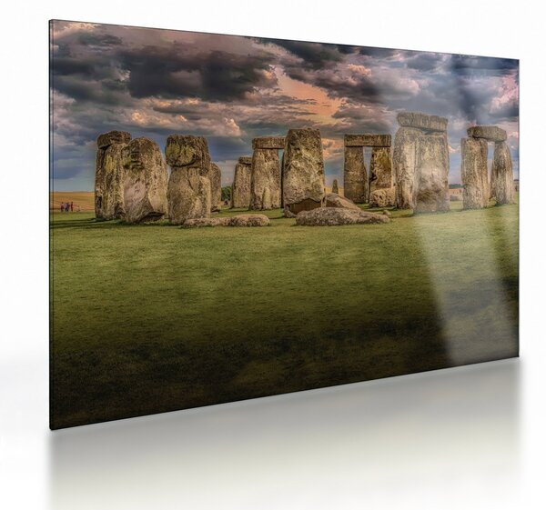 Sklenený obraz Stonehenge (70x50 cm)