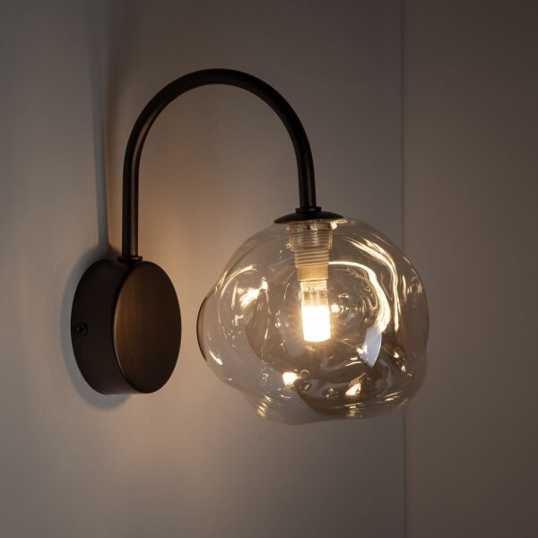 Brilagi - Nástenná lampa VULCANO 1xG9/8W/230V hnedá/dymová béžová