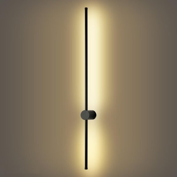 Brilagi - LED vonkajšie nástenné svietidlo AURA LED/20W/230V 3000K IP54 čierna