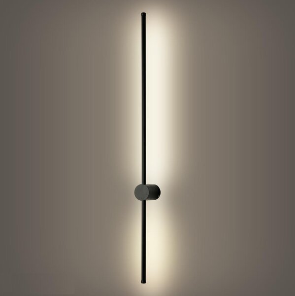 Brilagi - LED vonkajšie nástenné svietidlo AURA LED/20W/230V 4000K IP54 čierna