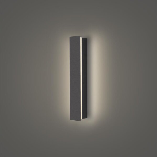 Brilagi - LED vonkajšie nástenné svietidlo LINEAR LED/8W/230V 4000K IP65 antracit