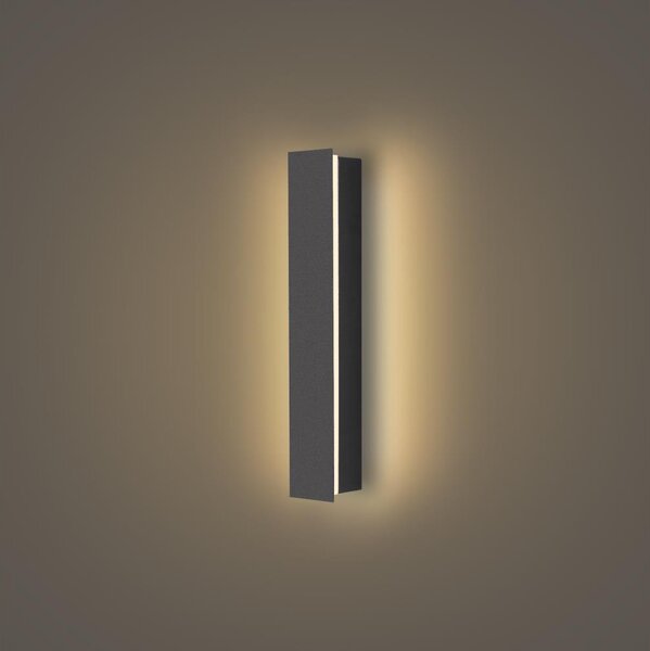 Brilagi - LED vonkajšie nástenné svietidlo LINEAR LED/8W/230V 3000K IP65 antracit