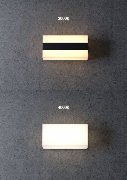 Redo 90325 - vonkajšie LED svietidlo KODIAK LED/8W/230V 4000K 20 cm IP65 biela