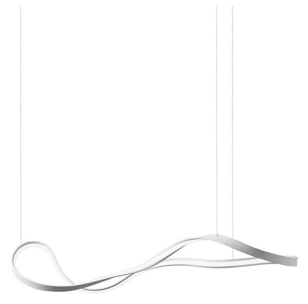 Redo 01-1531 - LED luster na lanku NUBO LED/43W/230V biely