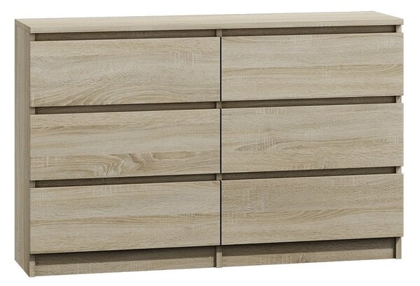 Mirjan24 Komoda Osko OK6 120, Farby:: orech varmia 5903211537592