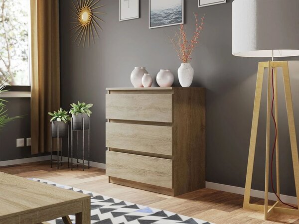 Mirjan24 Komoda Osko OK3, Farby:: orech varmia 5903211537547