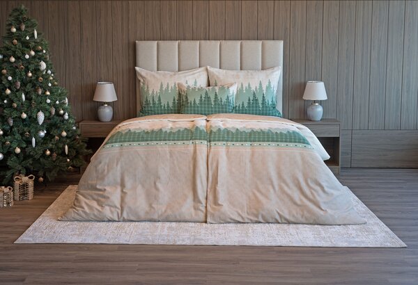 Obliečky Larsen Flanel premium 1x 140/200, 1x 70/90