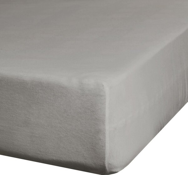 Plachta jersey s lycrou PREMIUM 90/200+25cm sivá