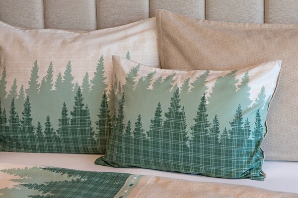 Obliečky Larsen Flanel premium 1x 140/200, 1x 70/90