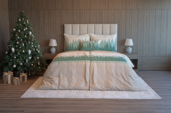 Obliečky Larsen Flanel premium 1x 140/200, 1x 70/90