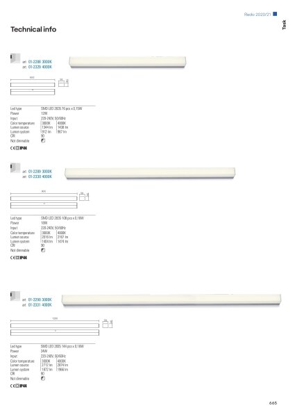 Redo 01-2330 - LED Kúpeľňové osvetlené zrkadlo TASK LED/18W/230V 90 cm IP44 chróm
