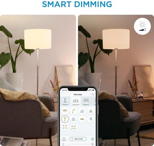Philips WiZ Tunable white 8719514551817 IMAGEO bodové svietidlo 1xGU10 5W/350lm 2700-6500K čierna stmievateľné