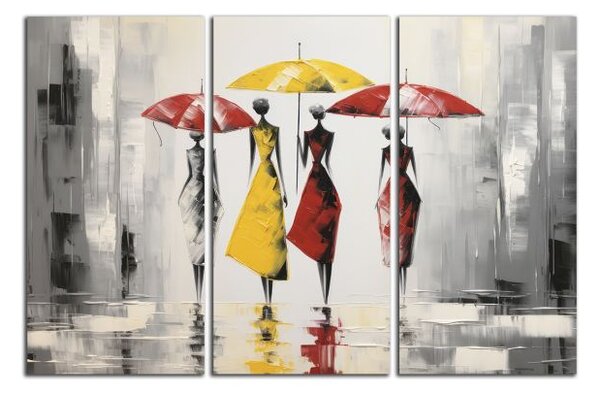 Obraz na stenu Farebné postavy