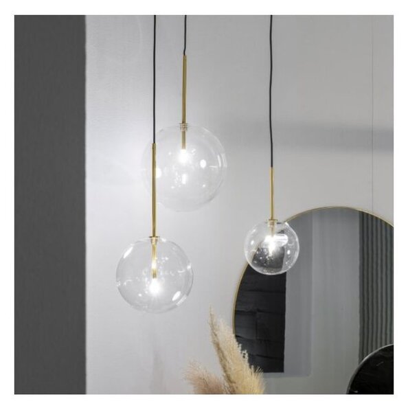 Ideal Lux 277370 EQUINOXE závesné svietidlo 1xG4 D150mm mosadzná
